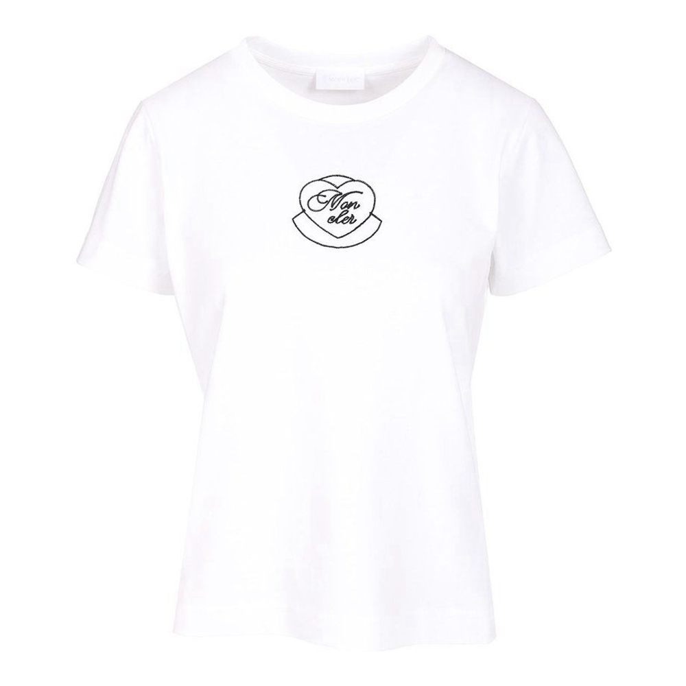 T-shirt 'Logo-Embroidered' pour Femmes