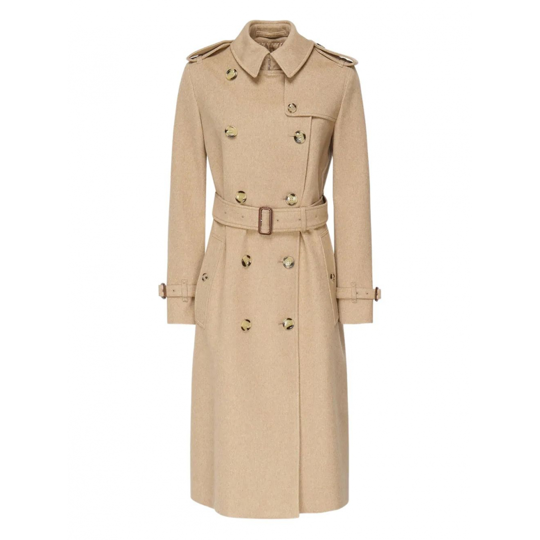 Manteau 'Double-Breasted Belted' pour Femmes