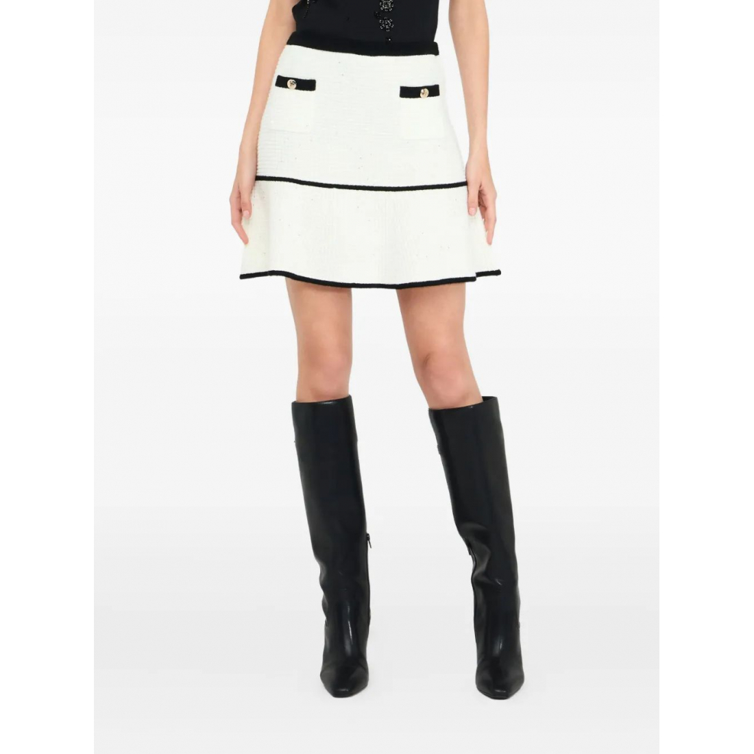 Mini Jupe 'Embellished Ruffled' pour Femmes