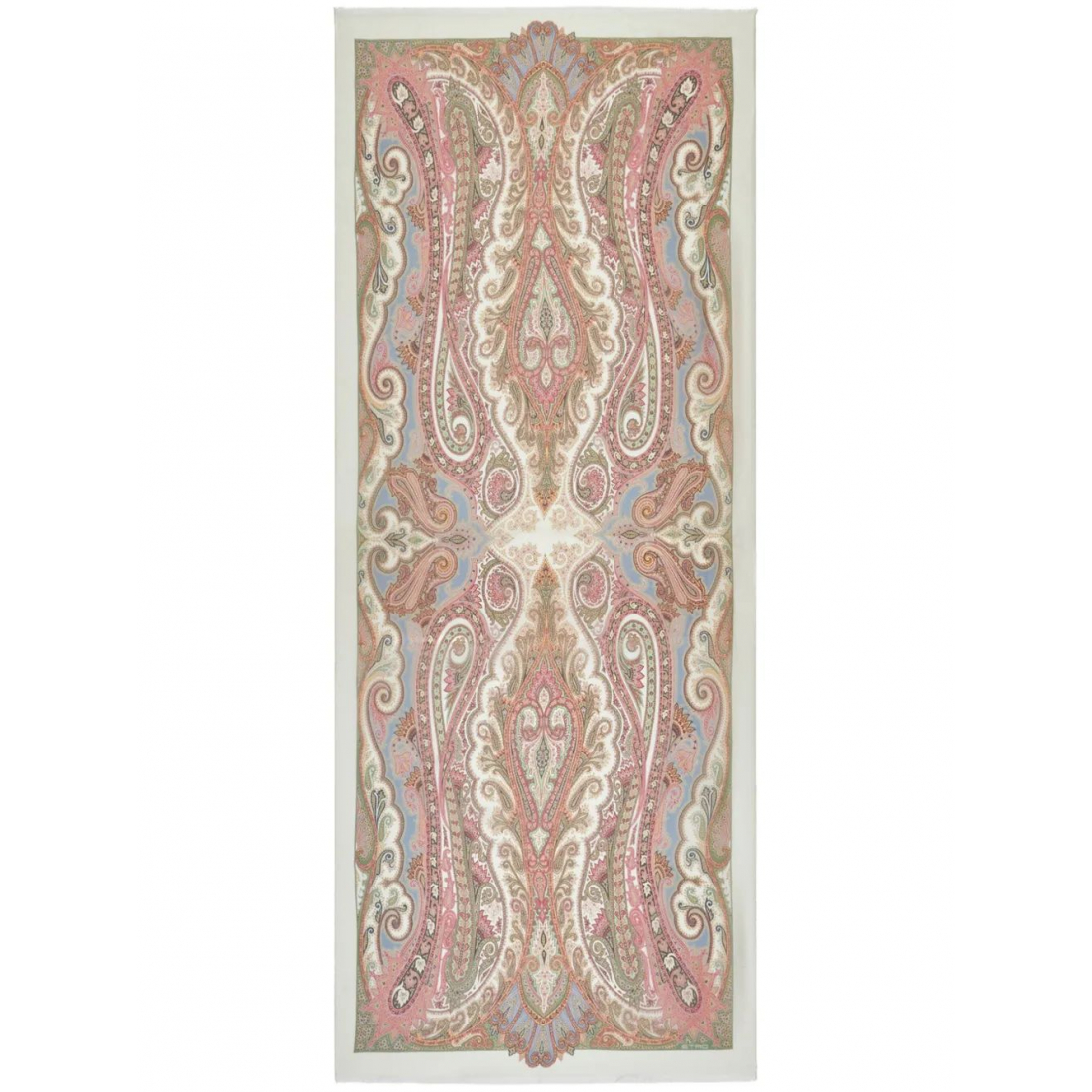 Women's 'Paisley-Print' Silk Scarf