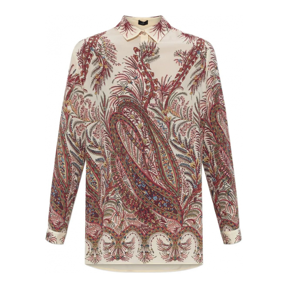 Chemise 'Paisley-Print' pour Femmes