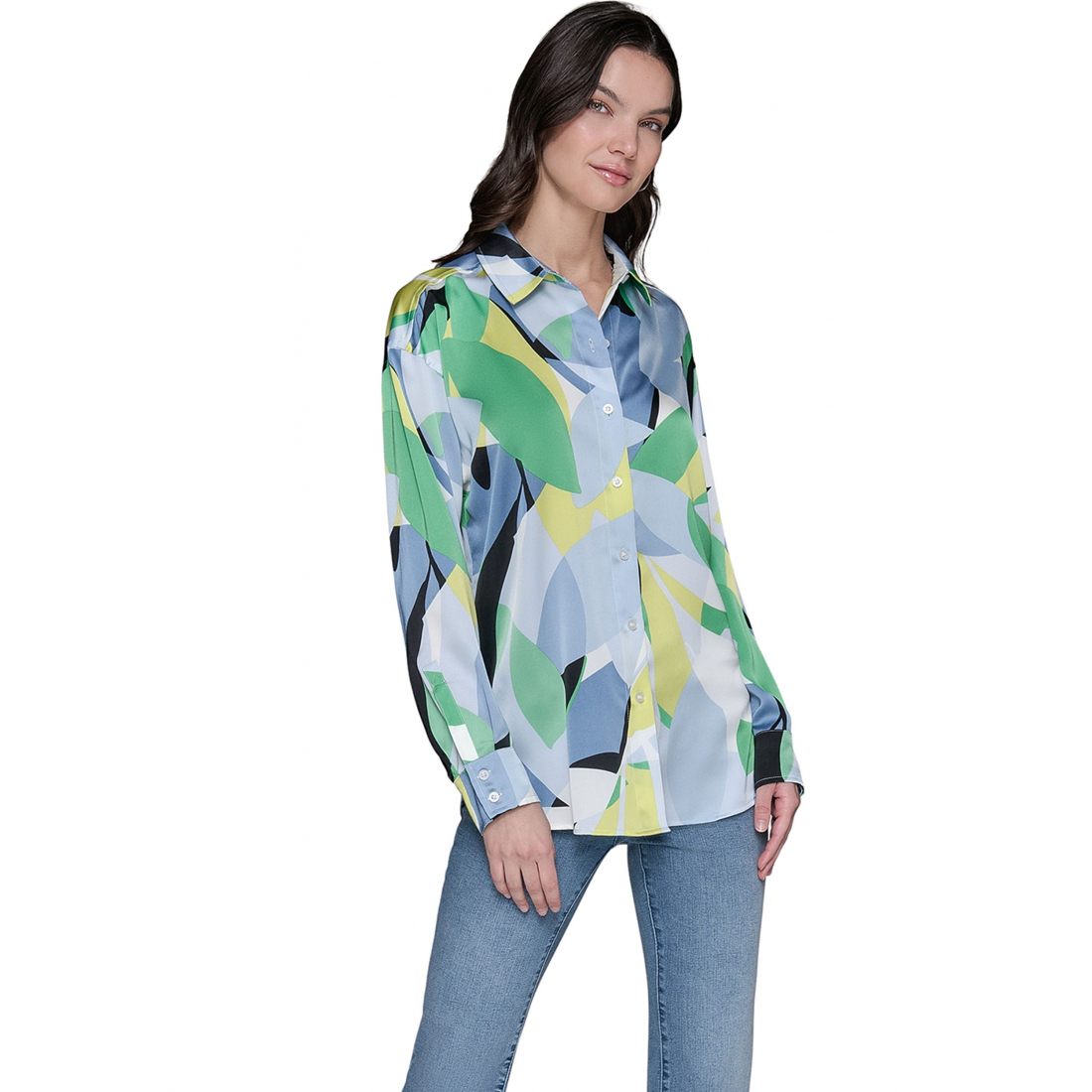 Chemise 'Geometric Big' pour Femmes