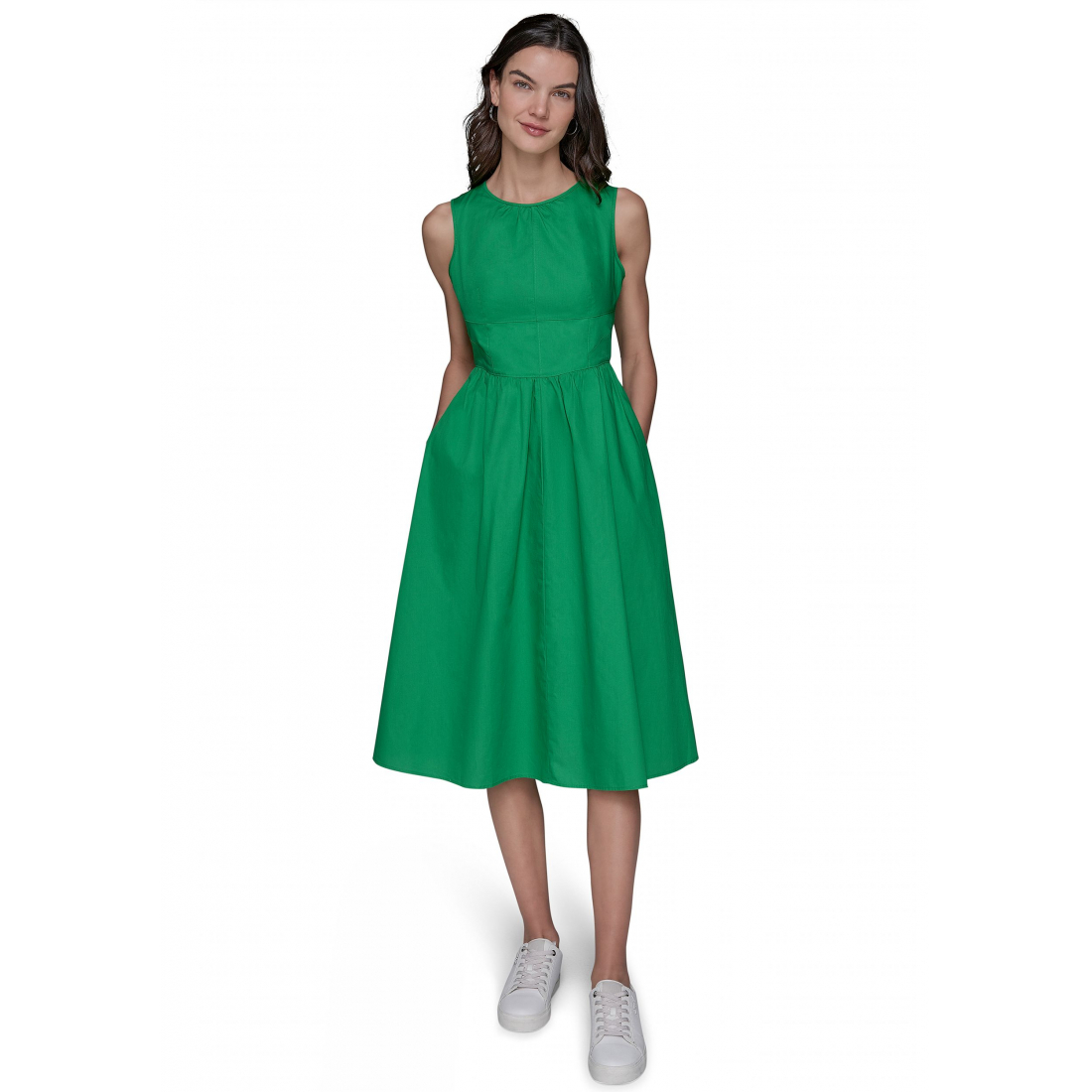 Robe Midi 'Tie Back' pour Femmes