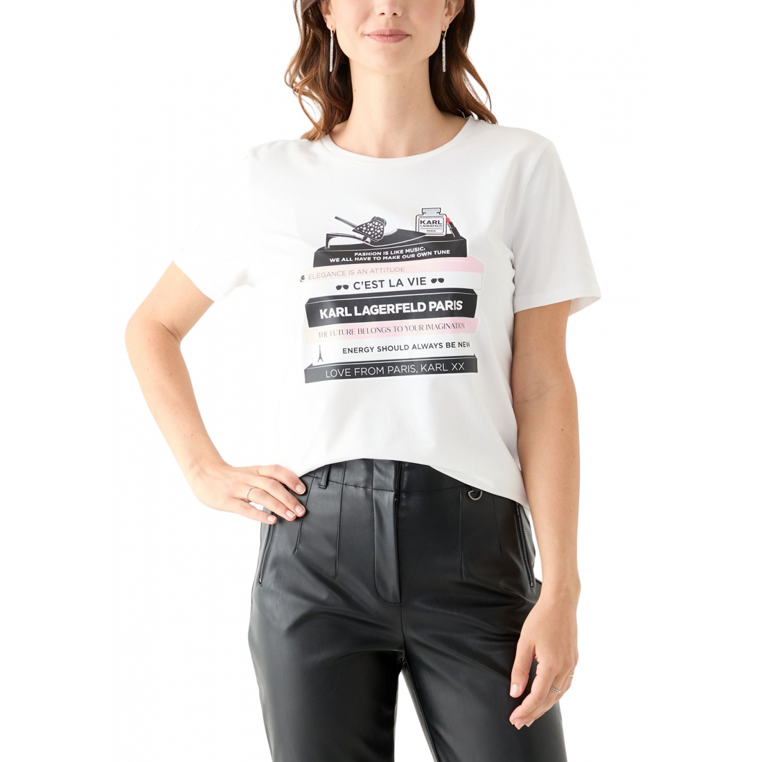 T-shirt 'Books Graphic' pour Femmes