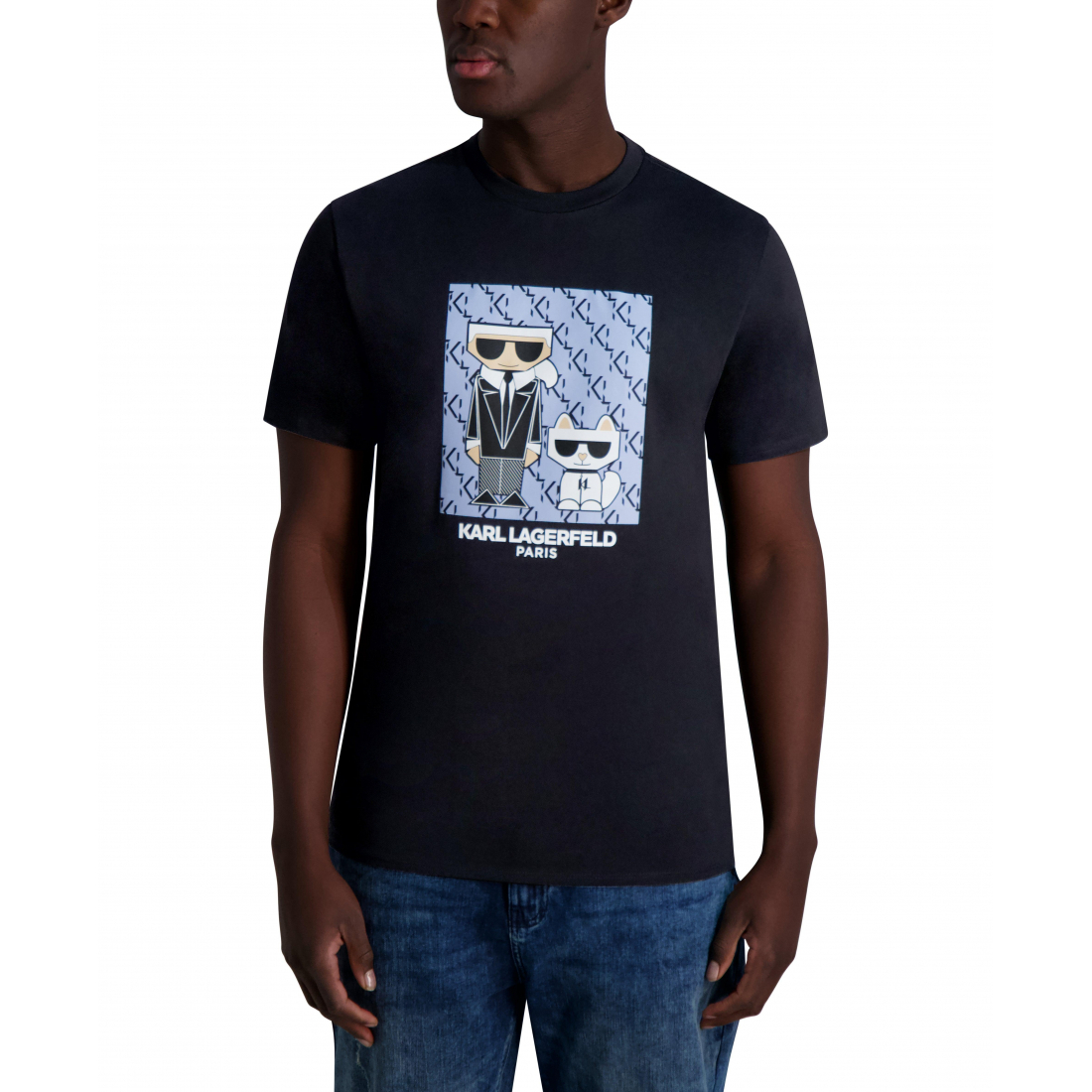 T-shirt 'Kocktail Karl And Choupette' pour Hommes