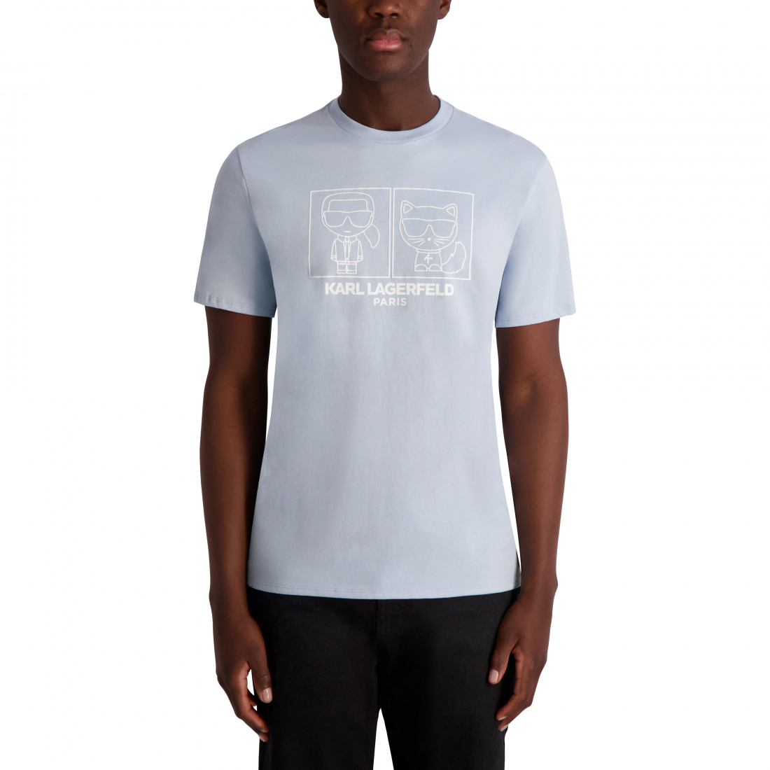 T-shirt 'Karl & Choupette' pour Hommes