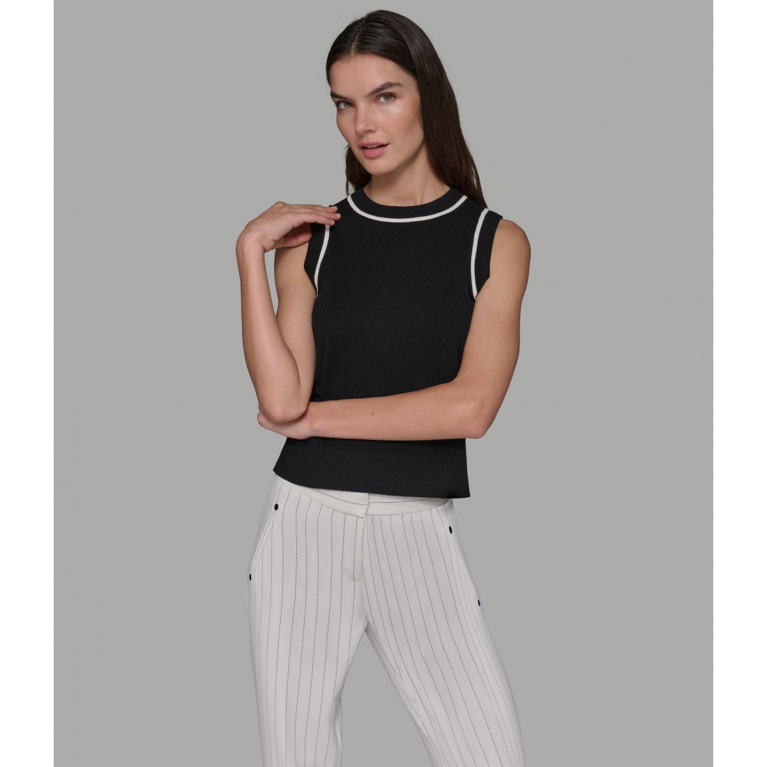 Pull 'Crew Neck Tank' pour Femmes