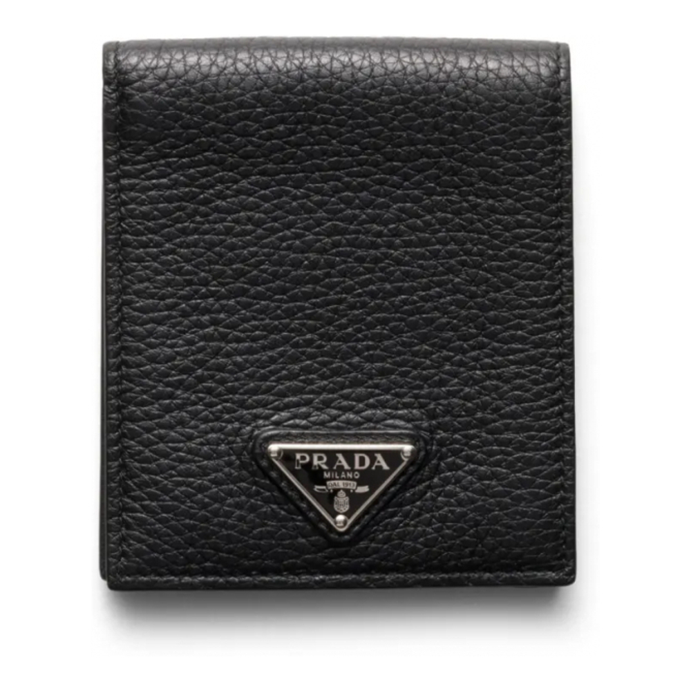 Men's 'Enamel Triangle-Logo' Wallet