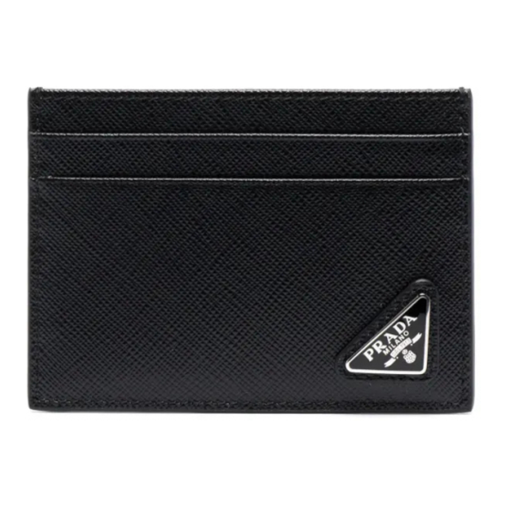 Men's 'Logo-Plaque' Card Holder