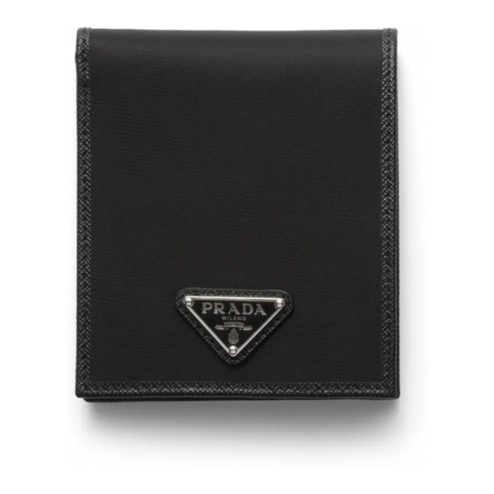 Men's 'Logo-Stamp Bi-Fold' Wallet