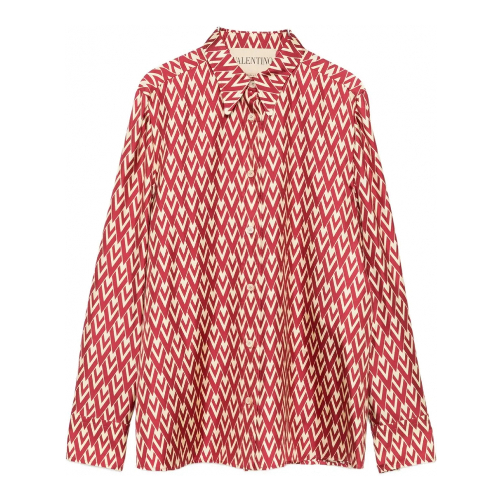 Women's 'Geometric-Print' Shirt