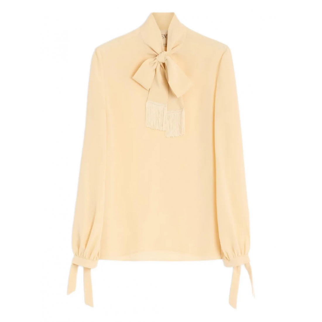 Blouse à manches longues 'Crêpe De Chine' pour Femmes