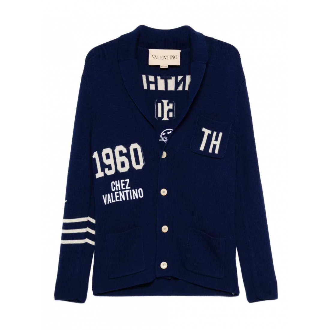 Cardigan 'Logo-Embellishment' pour Hommes