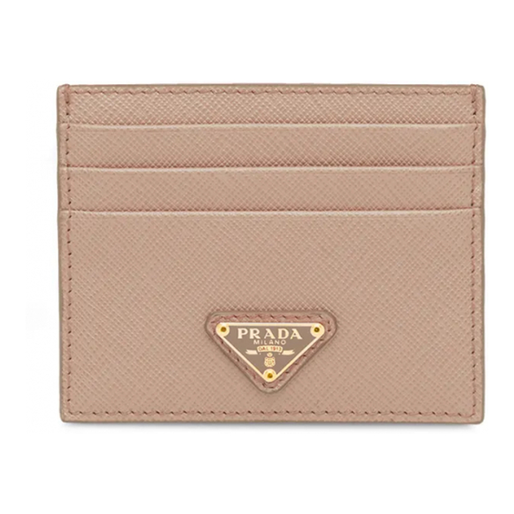 Women's 'Logo Plaque' Card Holder