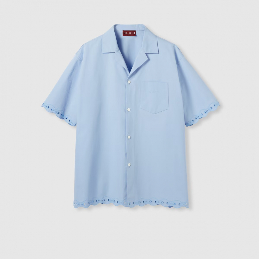 Chemise 'Embroidered Bowling' pour Hommes