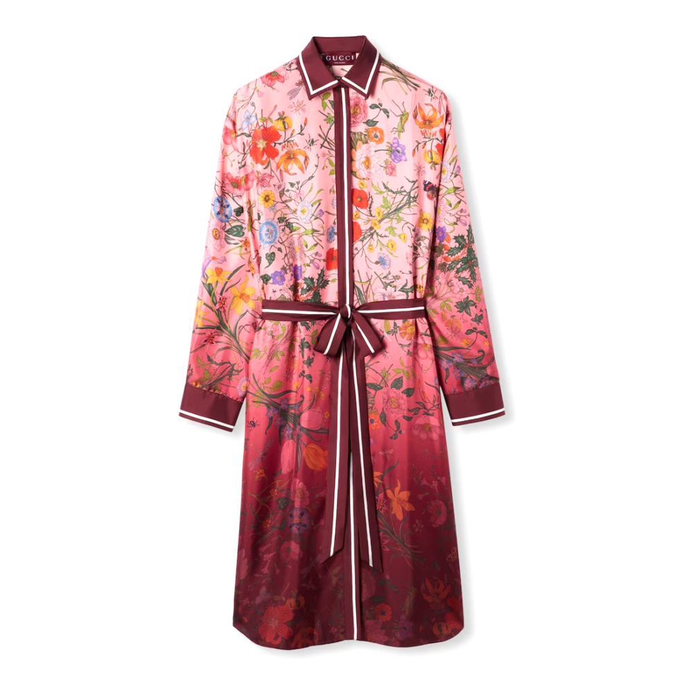 Robe T-shirt 'Printed twill' pour Femmes