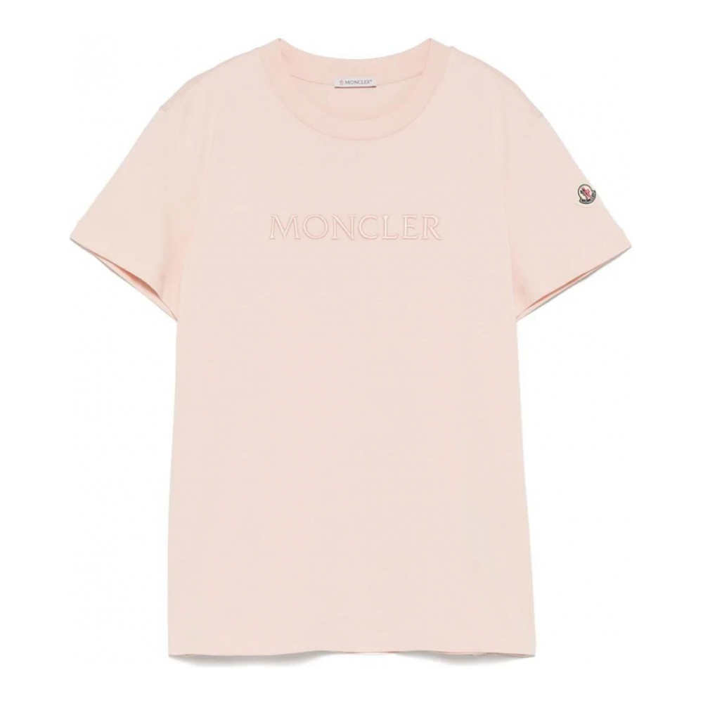 Women's 'Logo-Embroidered' T-Shirt