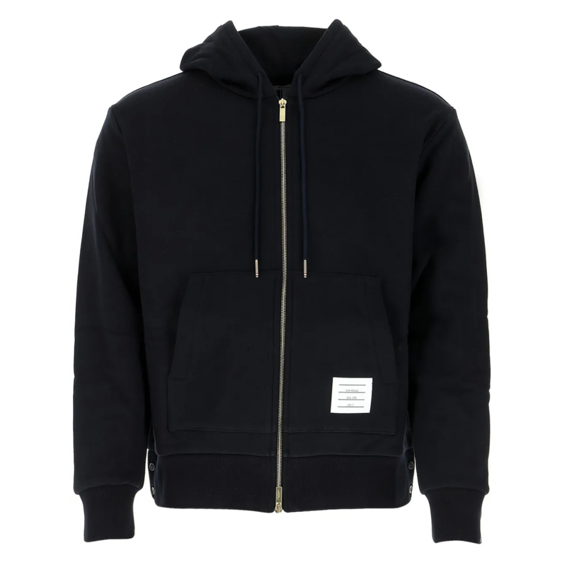 Sweatshirt à capuche  'Stripe-Detail Zip-Up' pour Hommes