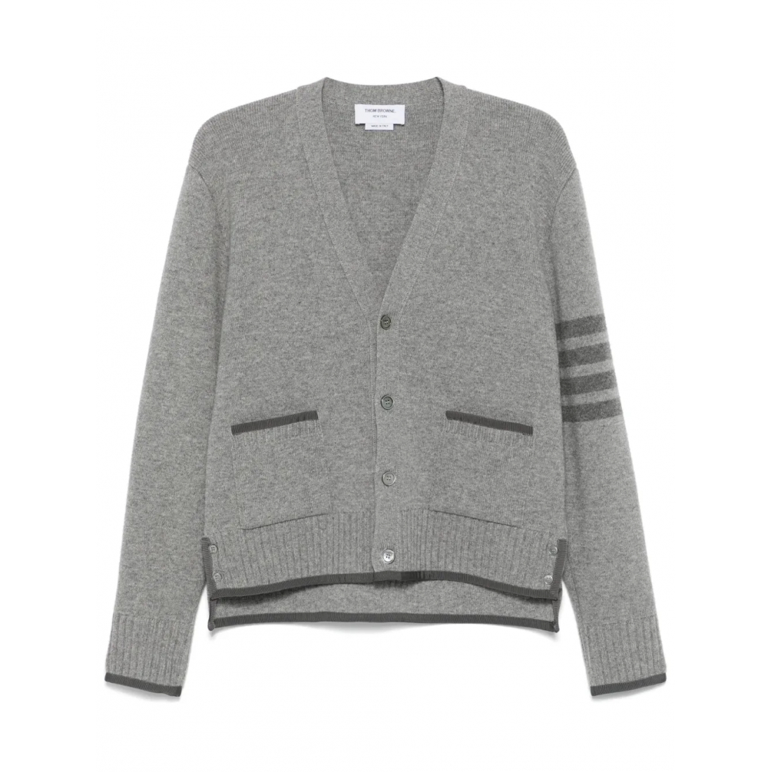 Cardigan '4 Bar Stripe Grosgrain Tipping' pour Hommes