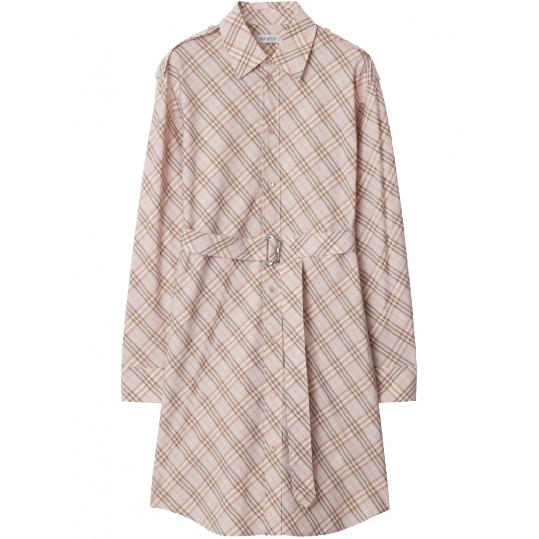 Women's 'Checked' T-shirt Dress