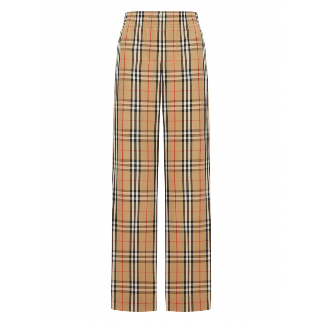 Pantalon 'Check Elasticated-Waist' pour Femmes