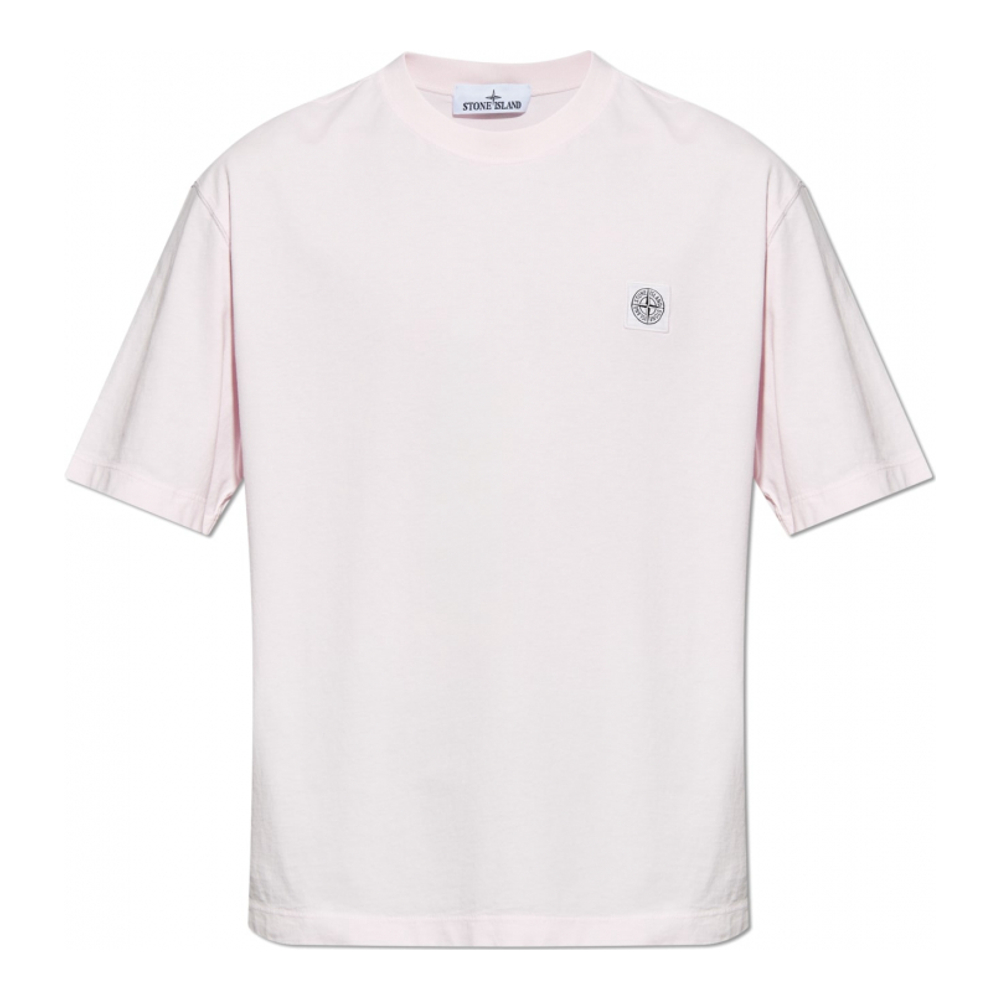 Men's 'Logo-Patch' T-Shirt