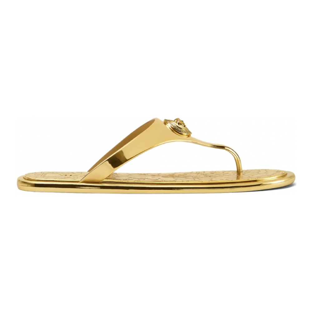 Sandales plates 'Alia Metallic' pour Femmes