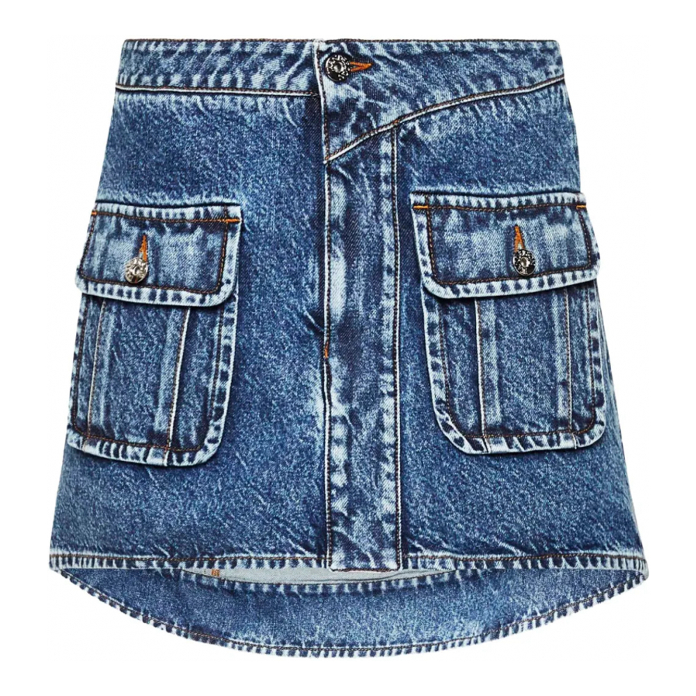 Mini Jupe 'Curved' pour Femmes