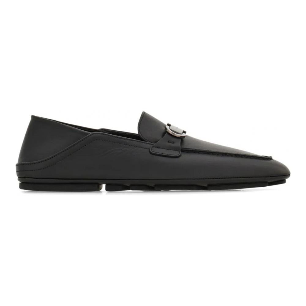 Men's 'Gancini-Plaque' Loafers