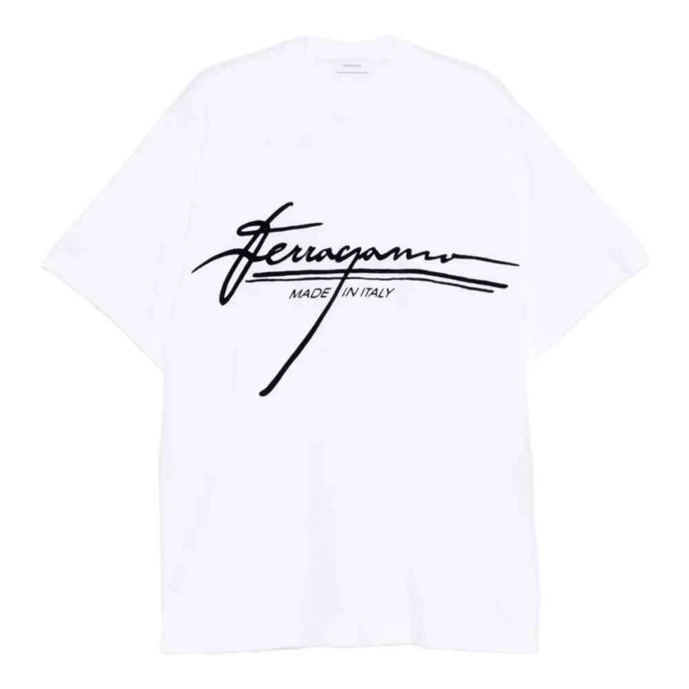 T-shirt 'Signature-Logo' pour Hommes