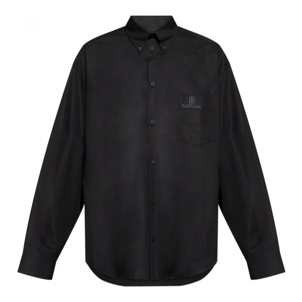 Chemise 'Logo-Embroidered' pour Hommes