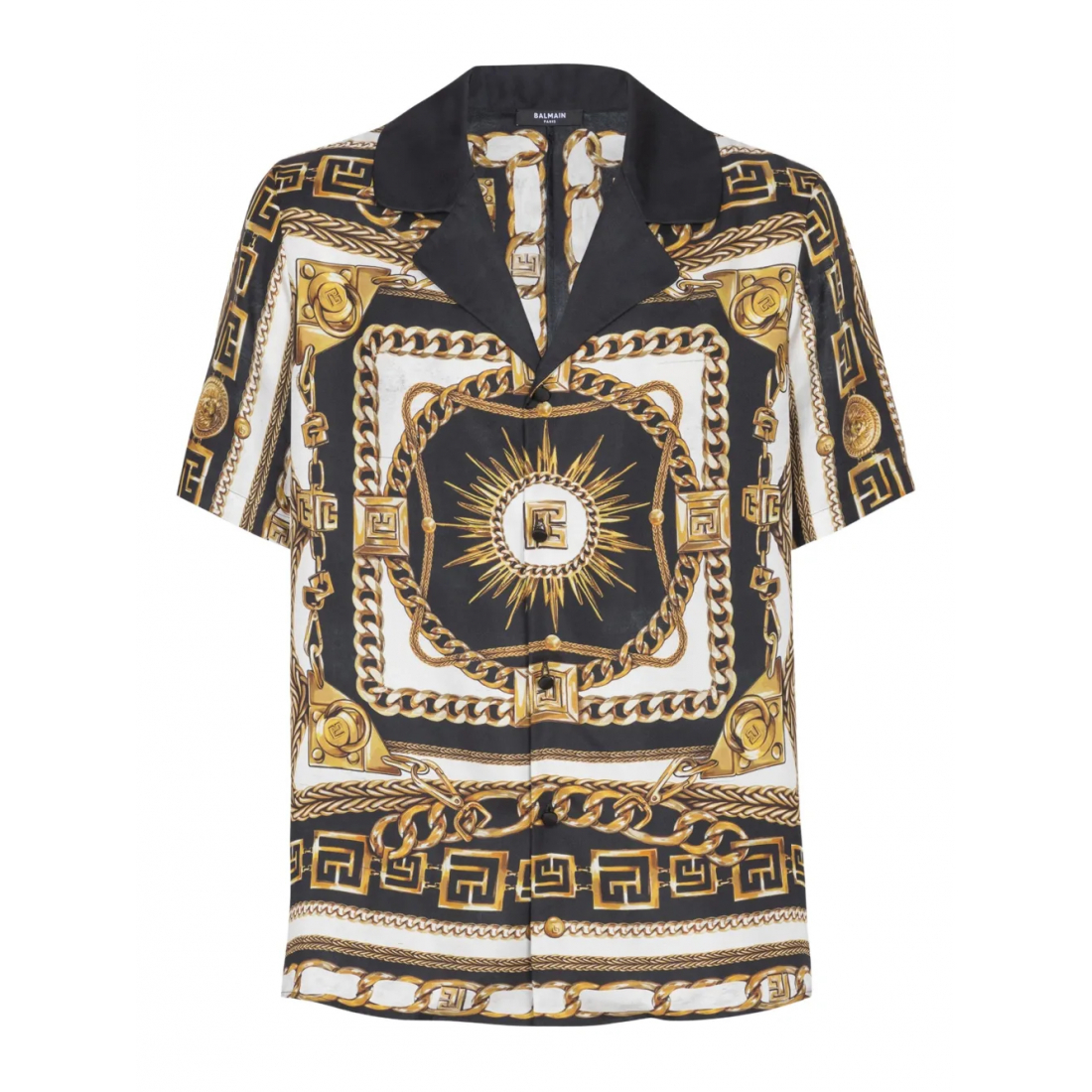 Chemise à manches courtes 'Graphic-Print' pour Hommes