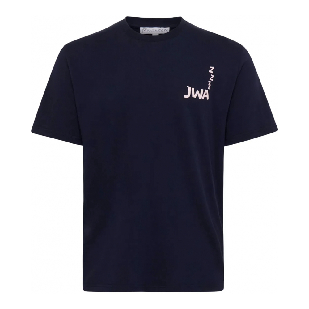 T-shirt 'Jwa Slogan-Print' pour Hommes