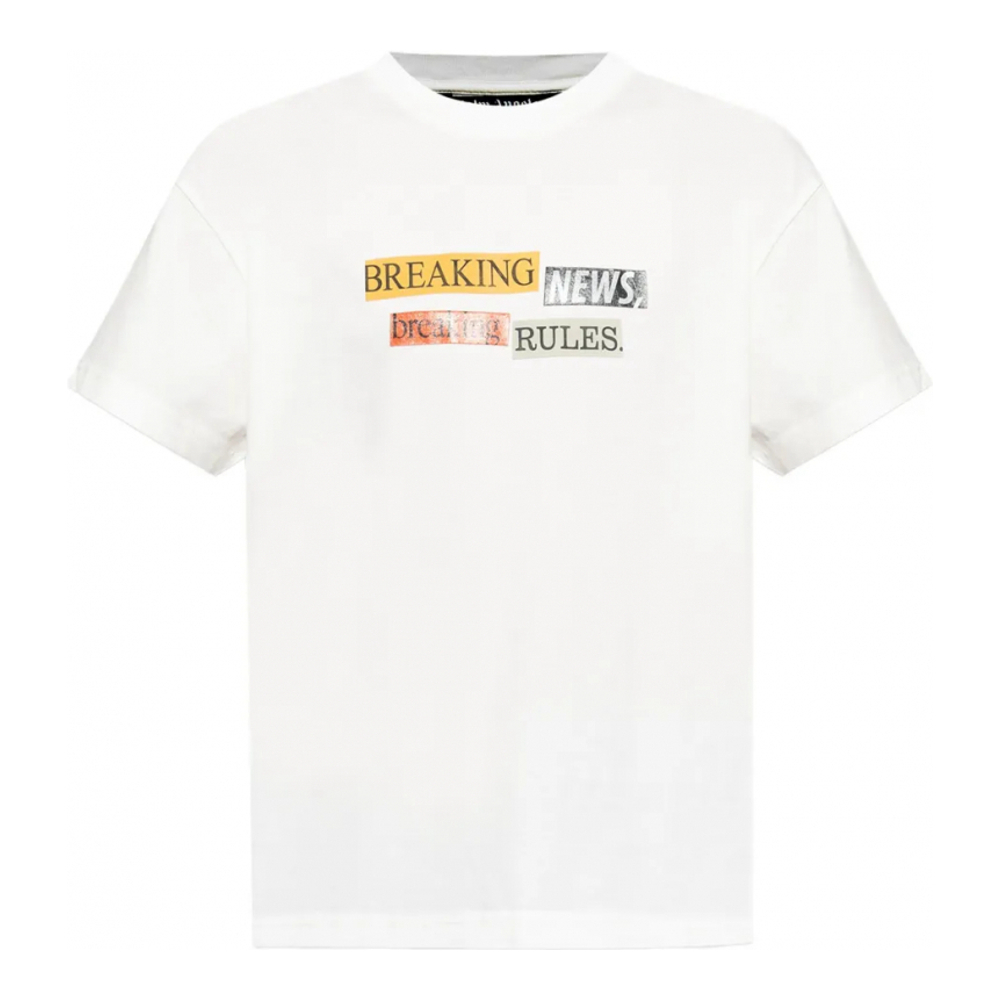 T-shirt 'Breaking News Graphic' pour Hommes