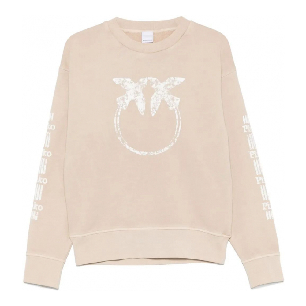 Sweatshirt 'Love Birds-Print' pour Femmes