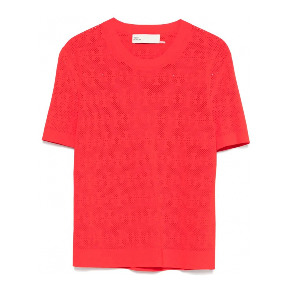 'Monogram Short Sleeve' T-Shirt für Damen