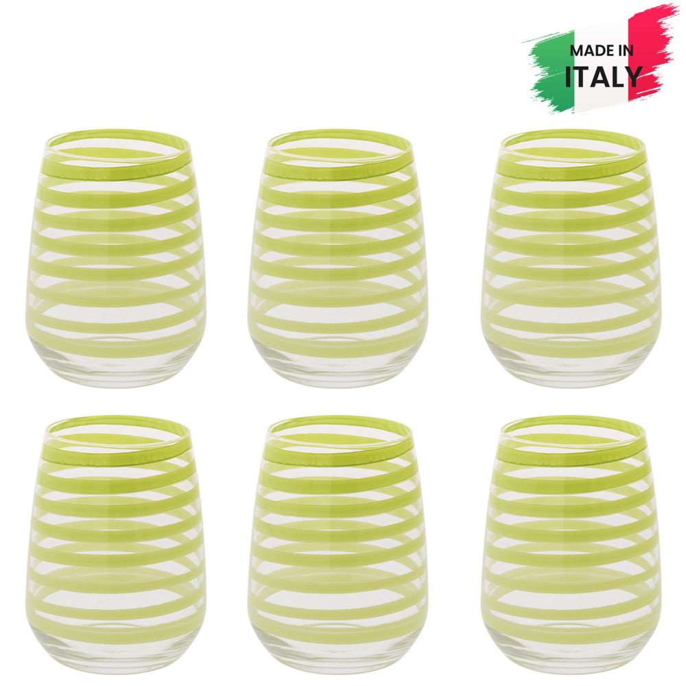 'Malva' Water Glass Set - 350 ml, 6 Pieces