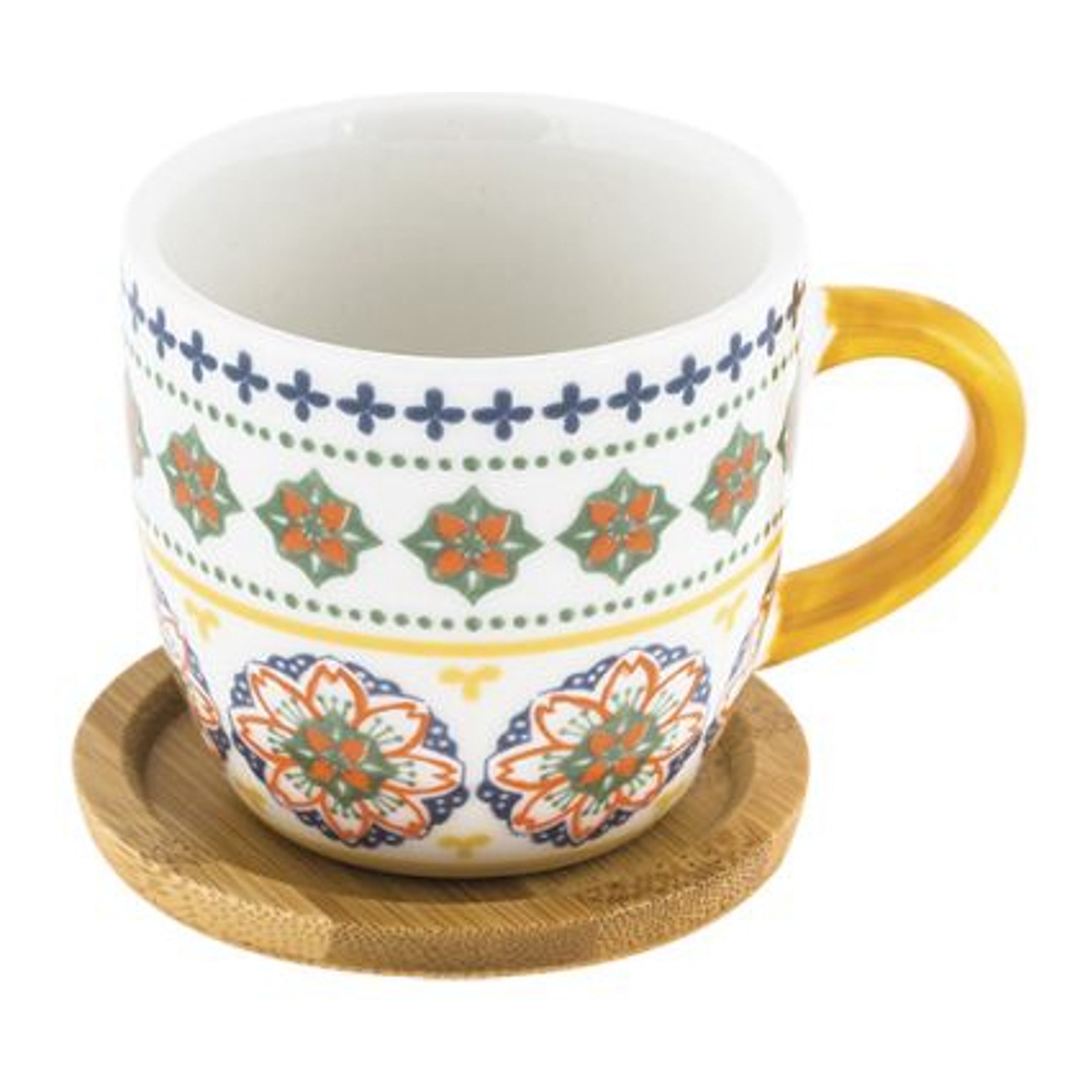 'Gardeny' Coffee Cup Set - 80 ml, 6 Pieces