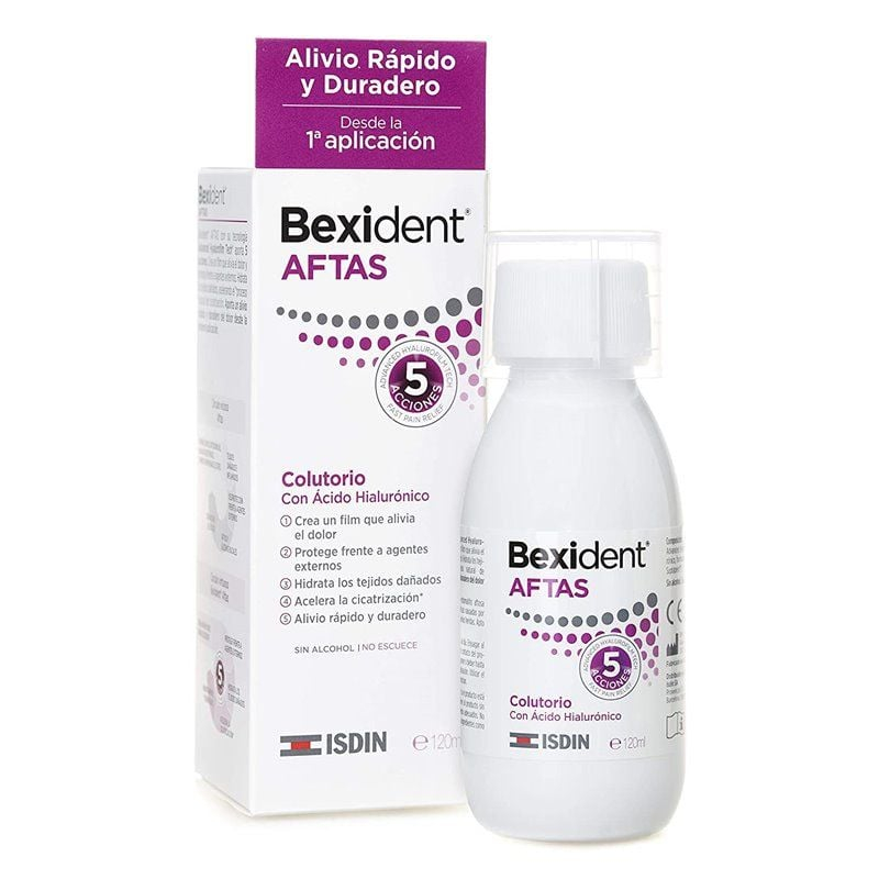 Bain de bouche 'Bexident Aftas' - 120 ml