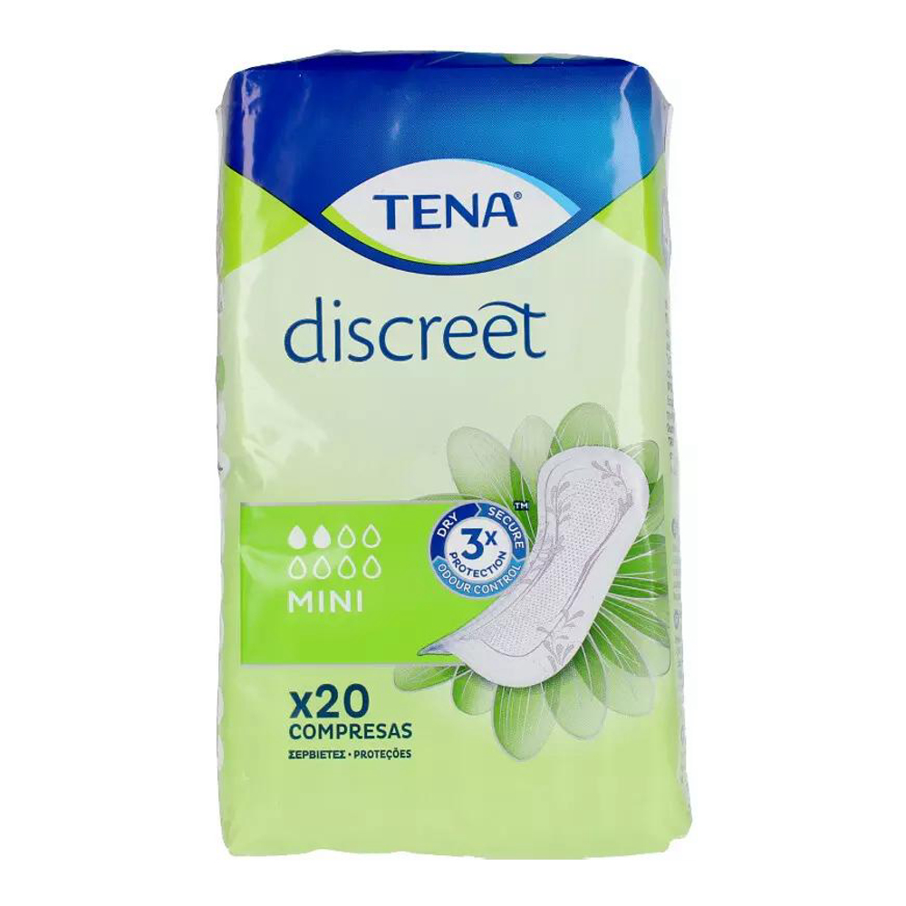 'Discreet Mini' Incontinence Pads - 12 Pieces