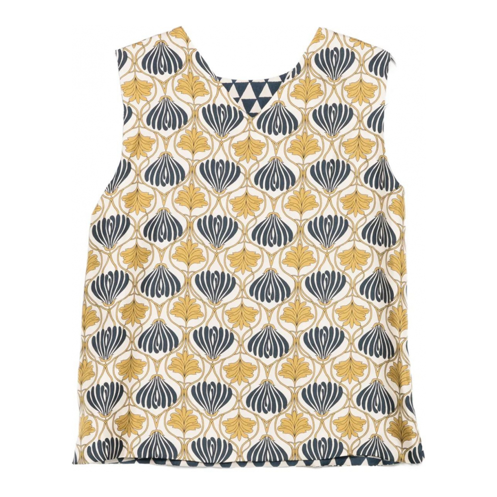 Haut sans manches 'reversible printed' pour Femmes