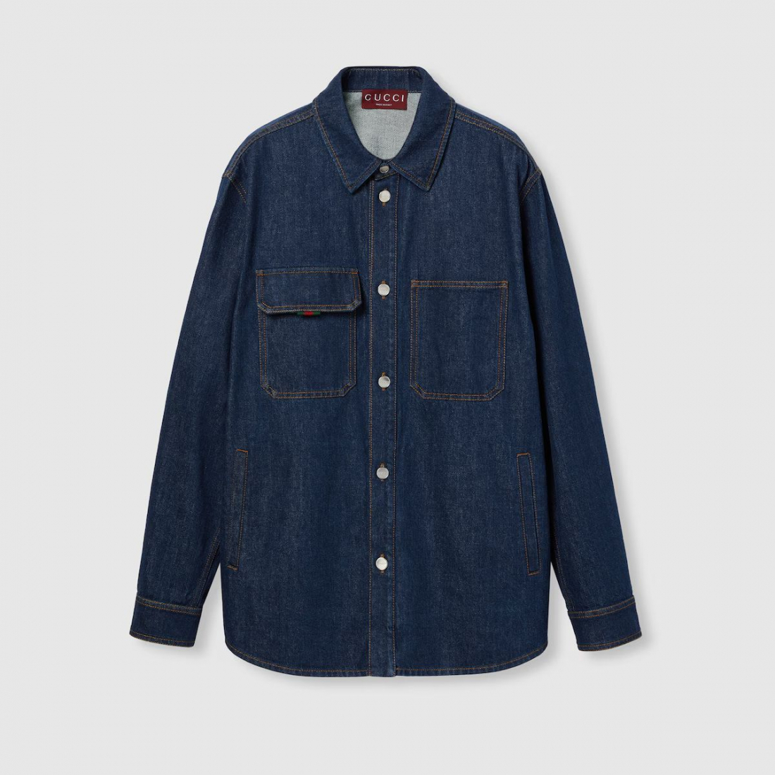 Chemise en Jean 'Relaxed Fit' pour Hommes