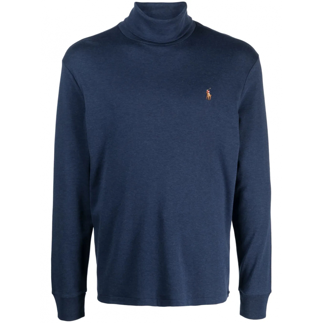 'Logo-Embroidered' Rollkragenpullover für Herren
