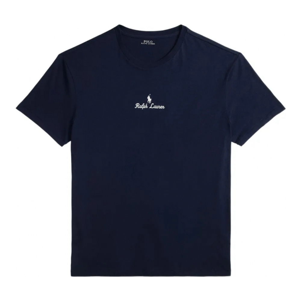 T-shirt 'Logo-Embroidered' pour Hommes