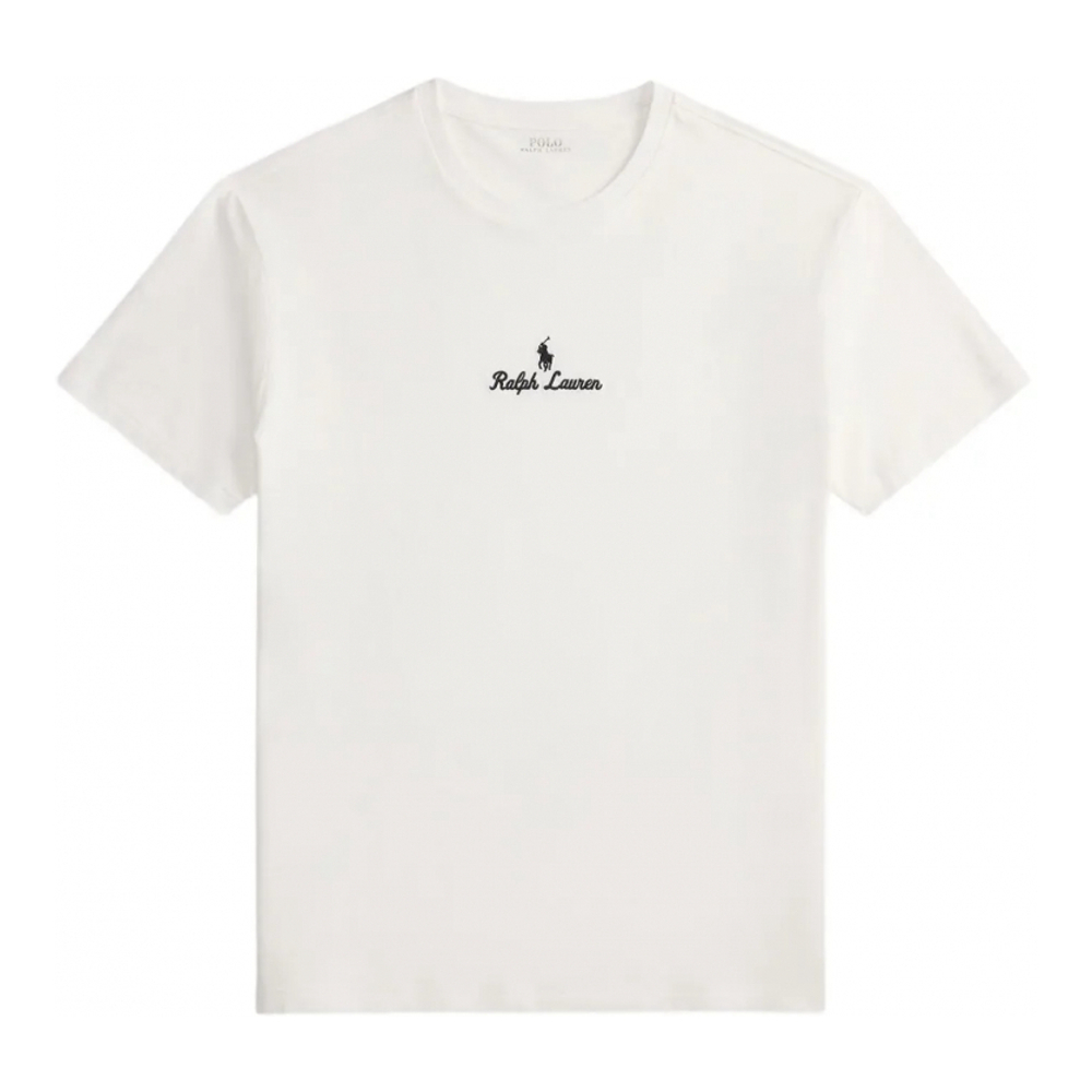 T-shirt 'Logo-Embroidered' pour Hommes