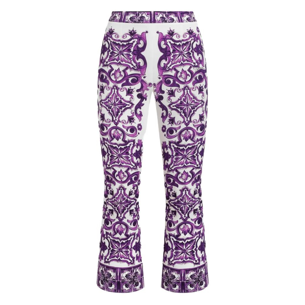 Pantalon 'Majolica-Print' pour Femmes