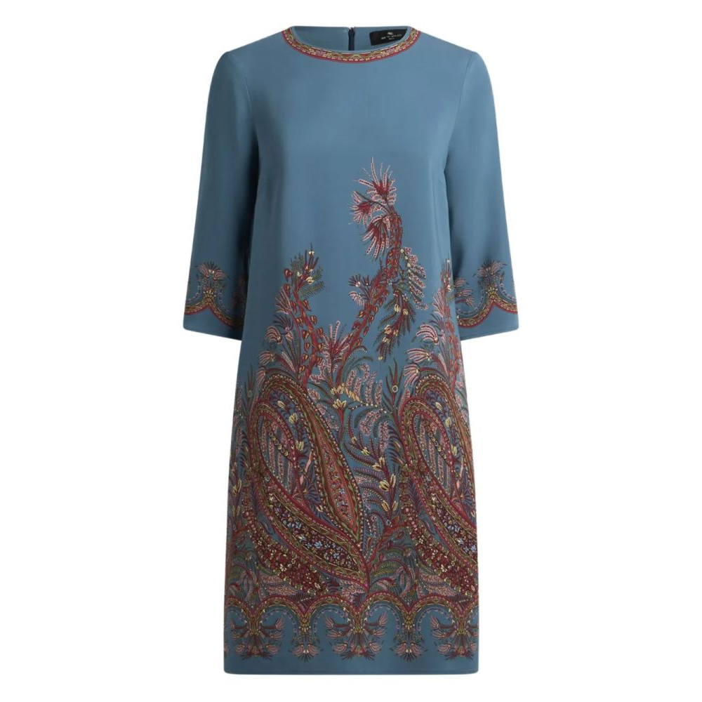 Robe mini 'Paisley-Print' pour Femmes