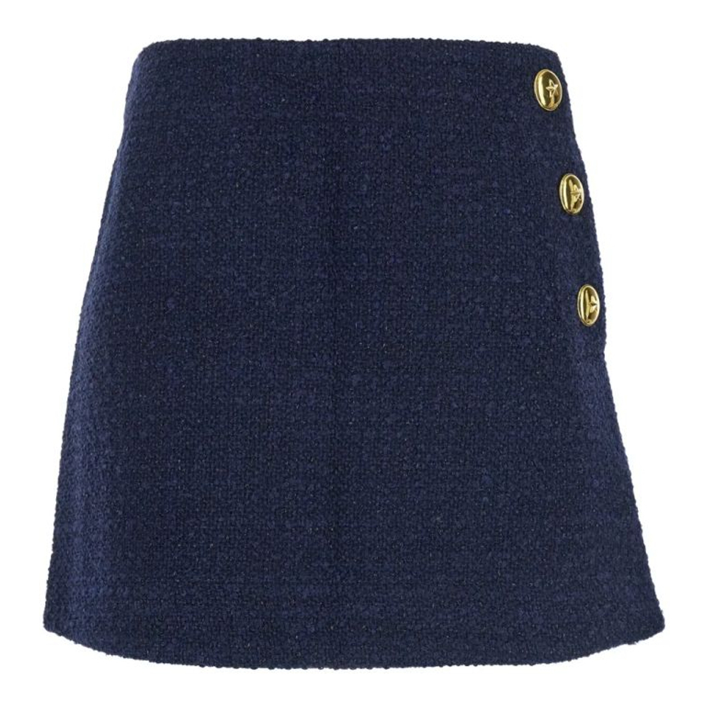 Women's 'Bouclé' Mini Skirt