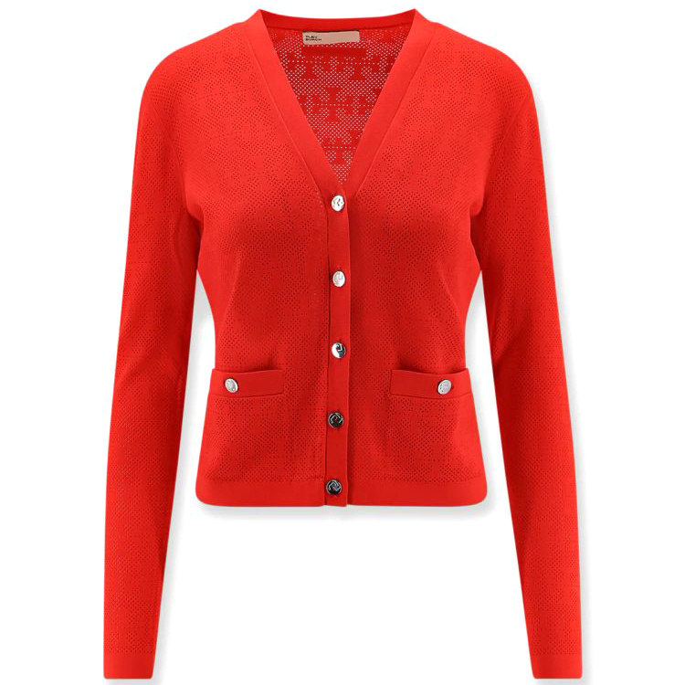 Cardigan 'T Monogram Jacquard' pour Femmes