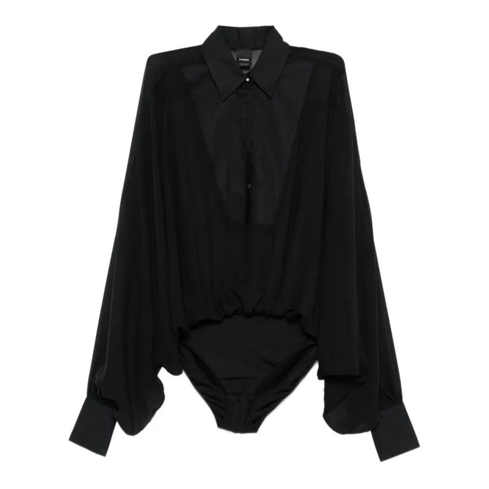 Women's 'Button-Down Long-Sleeve' Bodysuit
